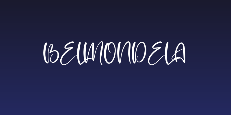 Belmondela Social Header