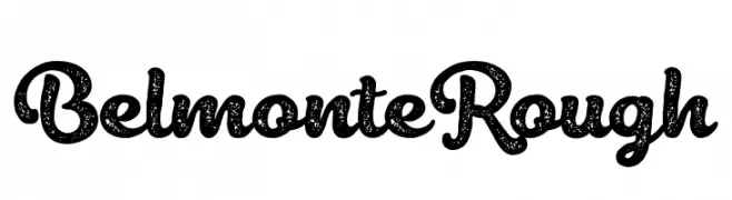 Belmonte Rough  baixar fontes gratis