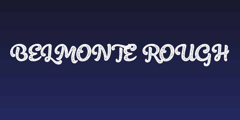 Belmonte Rough Social Header
