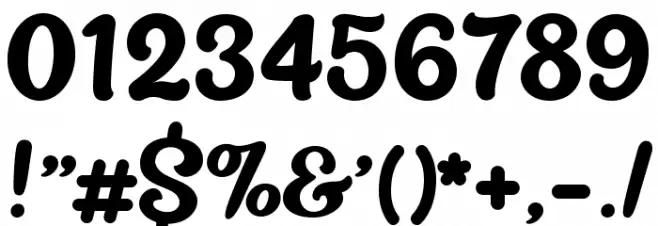 Belmonte Font OTHER CHARS