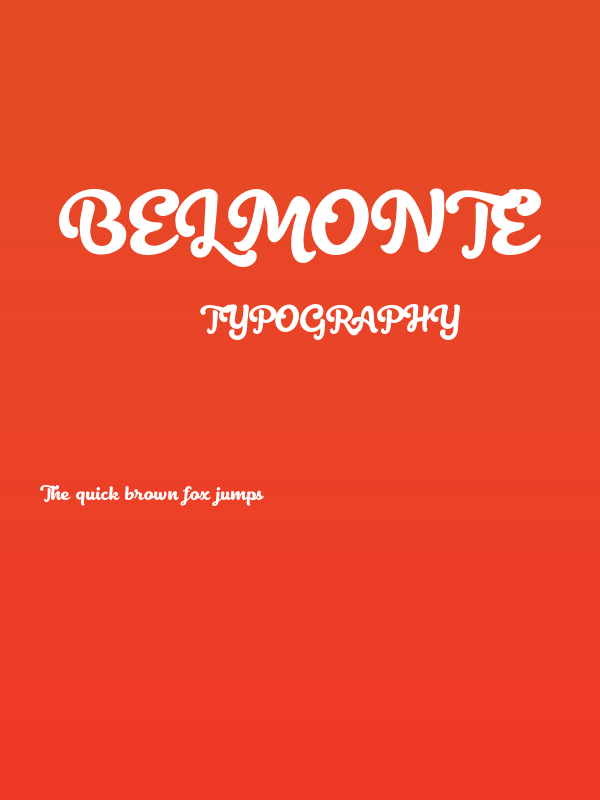 Belmonte Poster