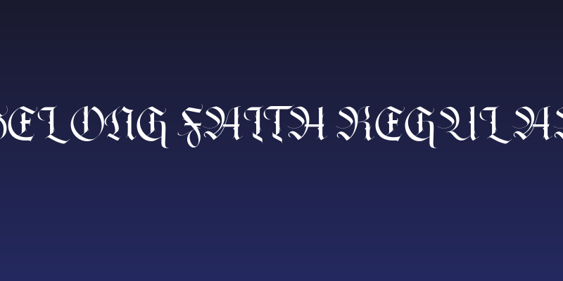 Belong Faith Regular Social Header