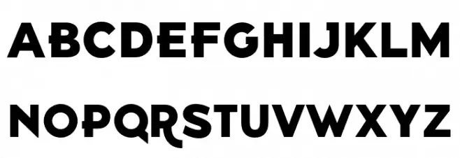 Belong Sans ExtraBold Fuentes MAYÚSCULAS