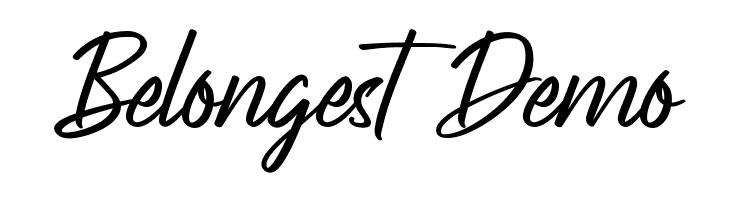 Belongest Demo  Скачать бесплатные шрифты