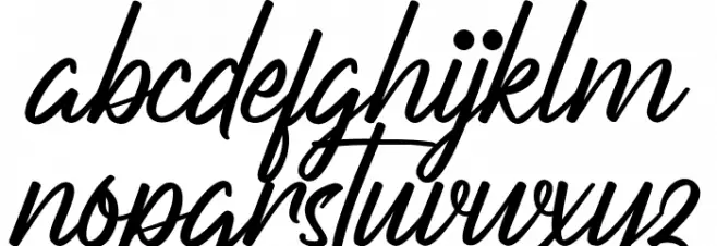 Belongest Demo Font LOWERCASE