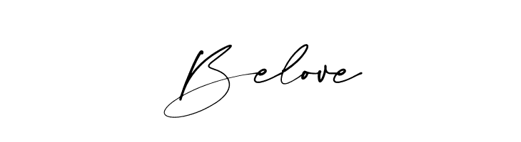 Belove  フリーフォントのダウンロード
