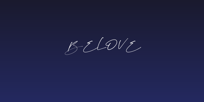 Belove Social Header