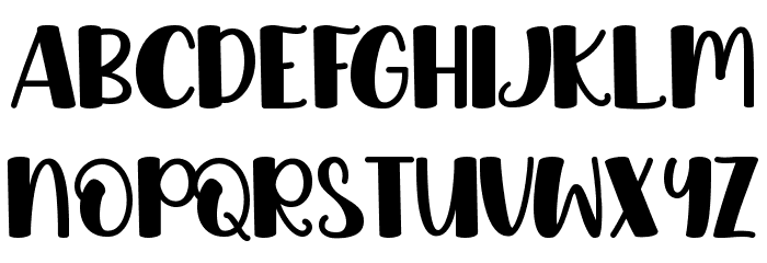 Beloved Cheryl - Personal Use Font LOWERCASE