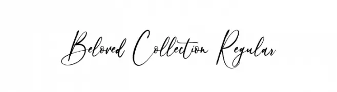 Beloved Collection Regular  Fuentes Gratis Descargar