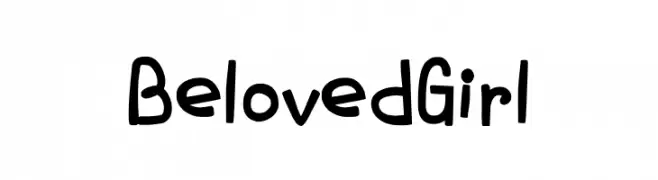 Beloved Girl  Fuentes Gratis Descargar