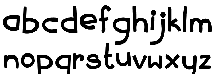 Beloved Girl Font LOWERCASE