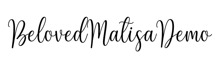 Beloved Matisa Demo Font - FFonts.net