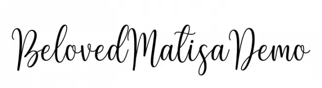 Beloved Matisa Demo  フリーフォントのダウンロード