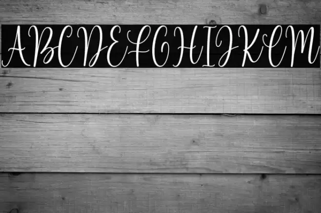 Beloved Matisa Demo Font examples