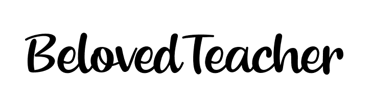 Beloved Teacher Font