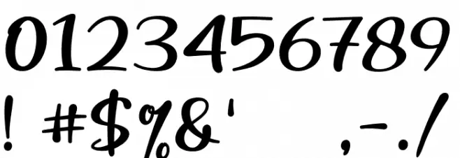 Beloved Teacher Font OTHER CHARS