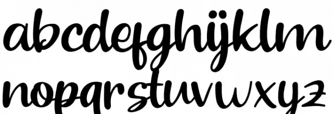 Beloved Teacher Font Litere mici