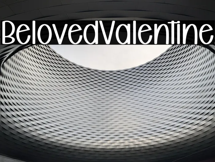 Beloved Valentine Example 2