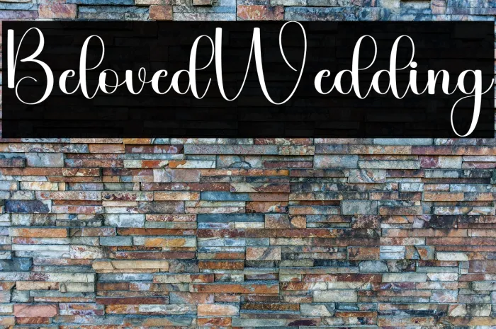 Beloved Wedding Example 2