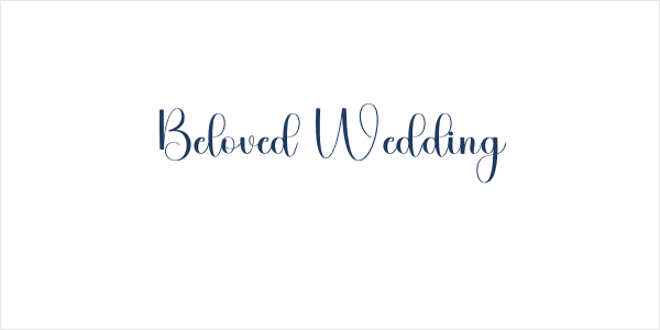 Beloved Wedding Logo