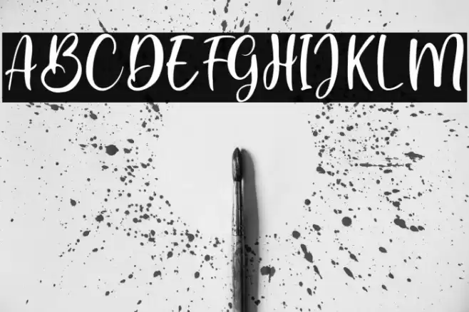 Beloved Font examples