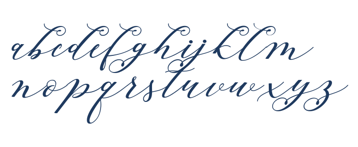BelovedScript Lowercase