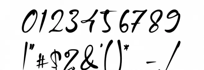 Belovedays Font OTHER CHARS