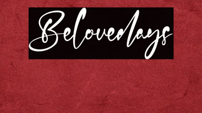 Belovedays Example 3
