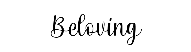 Beloving  Fuentes Gratis Descargar