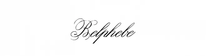 Belphebe  font caratteri gratis