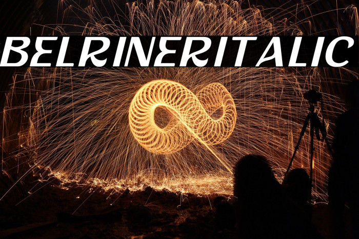 Belriner Italic Example 2