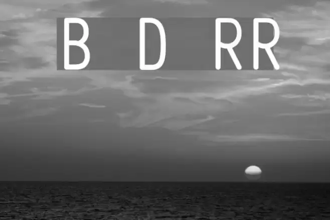 Belshaw Donut RobotRegular Font examples