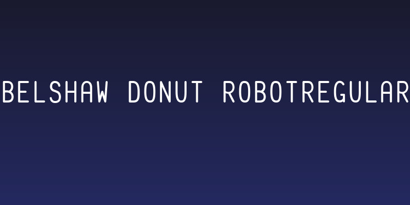 Belshaw Donut RobotRegular Social Header