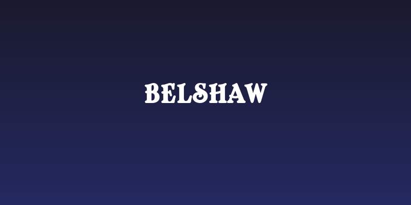 Belshaw Social Header