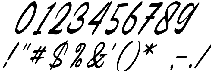 Belsmont Font OTHER CHARS