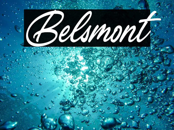 Belsmont Example 3