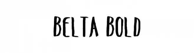 Belta Bold  免费字体下载