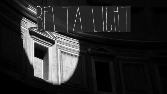 Belta Light Font examples