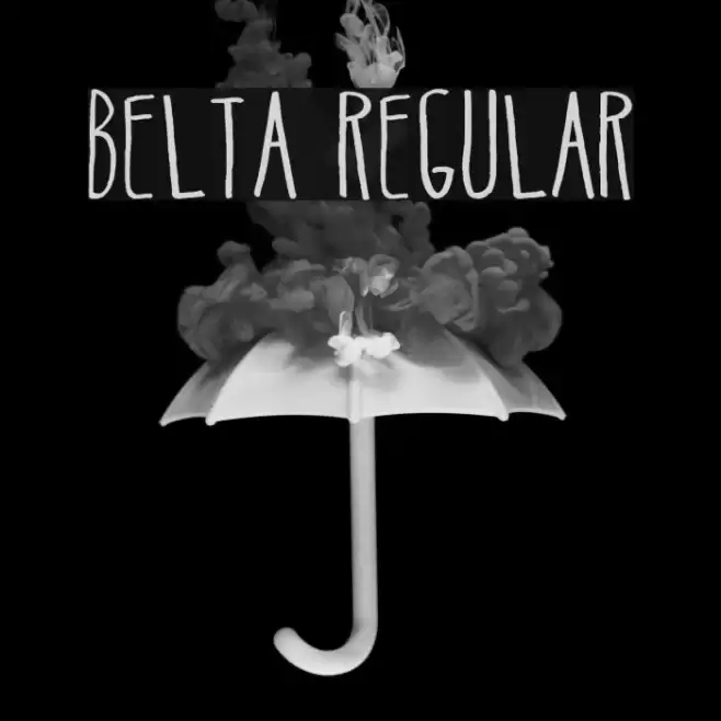 Belta Regular Schriftart examples