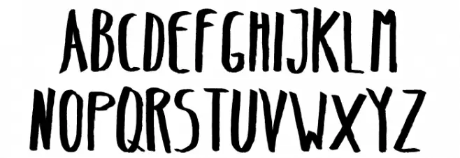 BeltaBold Font Litere mari