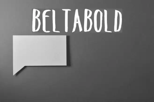 BeltaBold Font examples