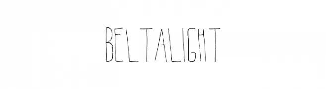 BeltaLight  baixar fontes gratis