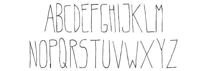 BeltaLight Font LOWERCASE