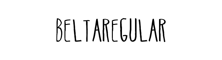 BeltaRegular Font
