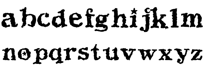 Beltane Font LOWERCASE