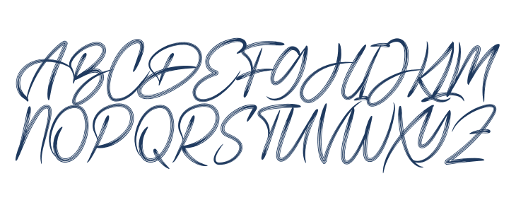 Beltanira Signature Uppercase