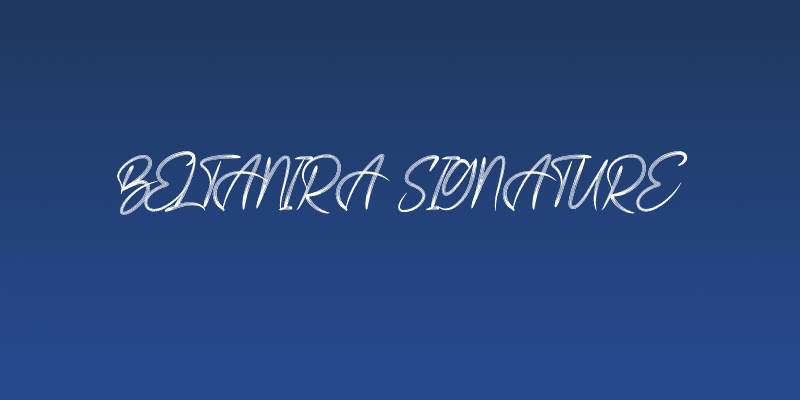 Beltanira Signature Social Header