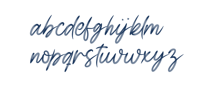 Beltanira Signature Lowercase