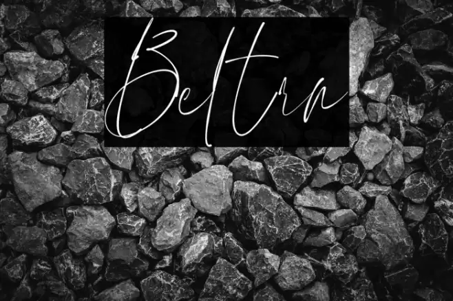 Beltra Font examples