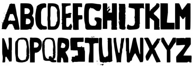Beltway Prophecy Irregular Schriftart Groß